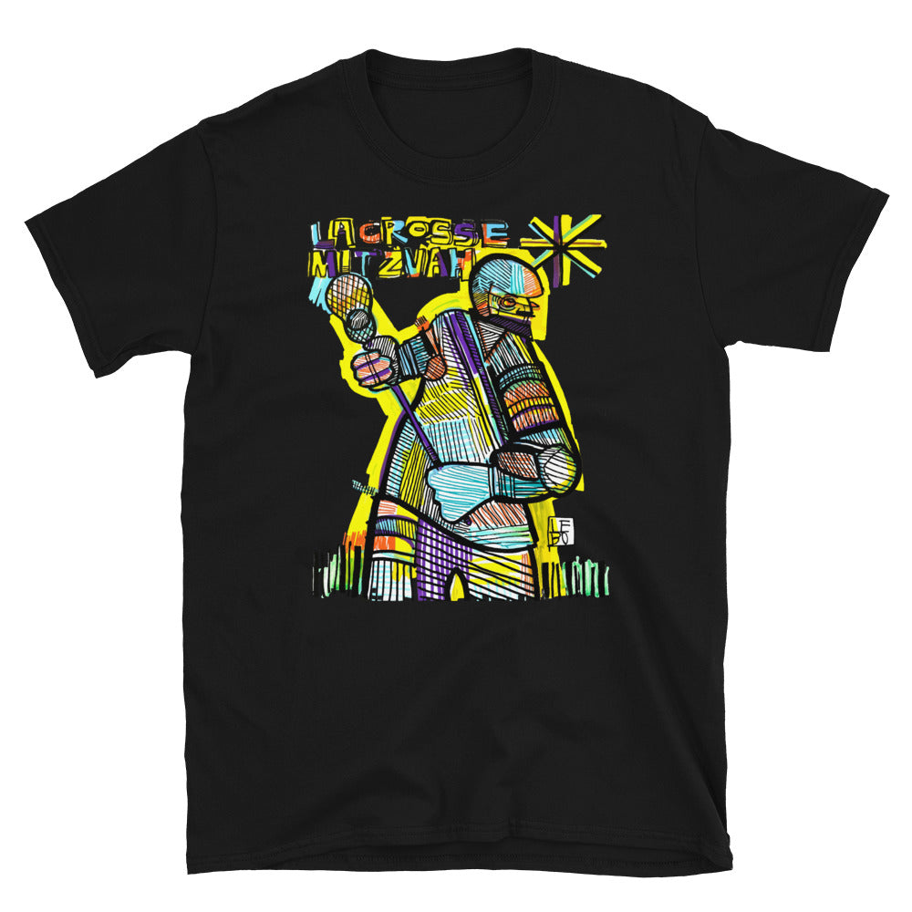 Lacrosse Mitzvah – Lebo Short-Sleeve Unisex T-Shirt